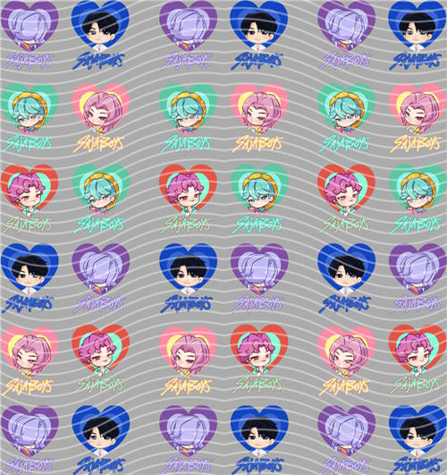 Pen sticker、-F 744